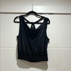 Black Sleeveless Top